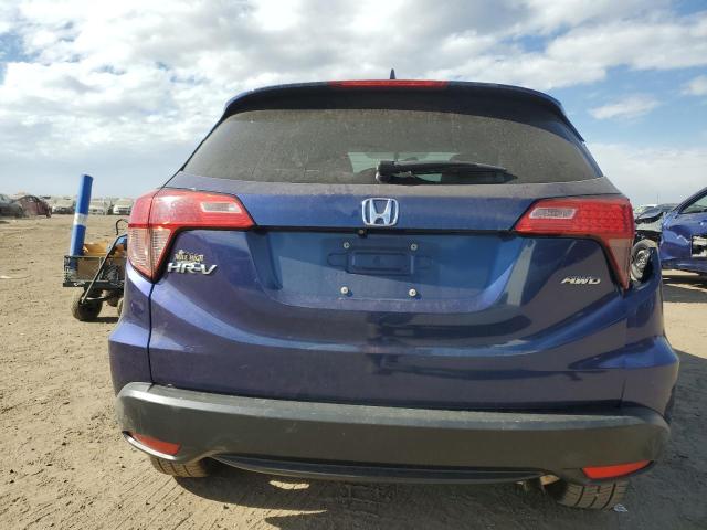 3CZRU6H7XGM766478 - 2016 HONDA HR-V EXL BLUE photo 6