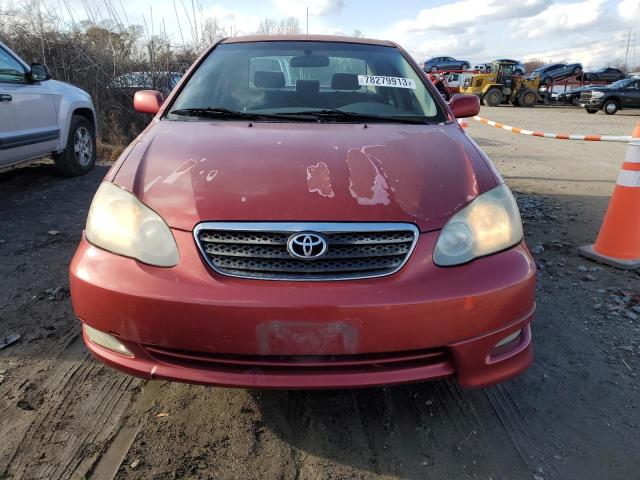 2T1BR32E76C565708 - 2006 TOYOTA COROLLA CE BURGUNDY photo 5