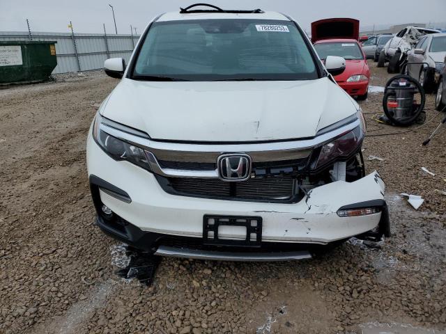 5FNYF6H53KB066292 - 2019 HONDA PILOT EXL WHITE photo 5