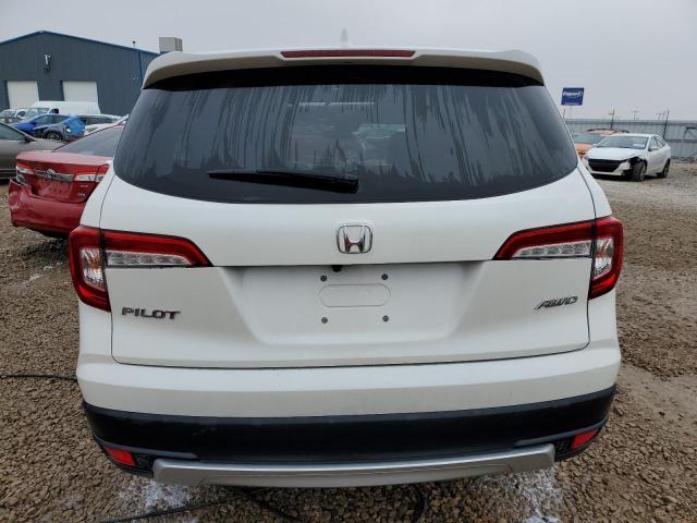 5FNYF6H53KB066292 - 2019 HONDA PILOT EXL WHITE photo 6