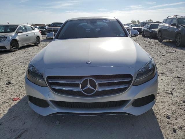 WDDWF4JB5GR152948 - 2016 MERCEDES-BENZ C 300 SILVER photo 5