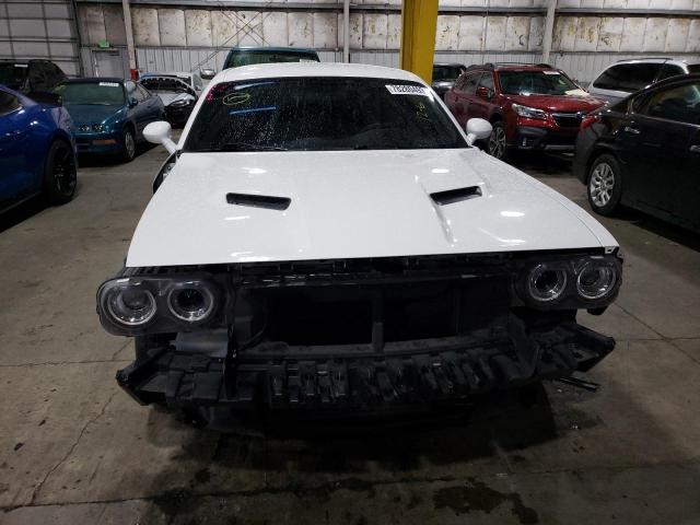 2C3CDZAG0JH122036 - 2018 DODGE CHALLENGER SXT WHITE photo 5