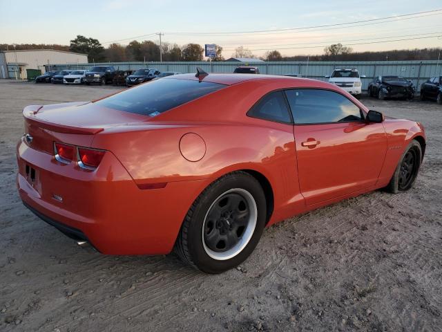 2G1FA1ED5B9189609 - 2011 CHEVROLET CAMARO LS ORANGE photo 3