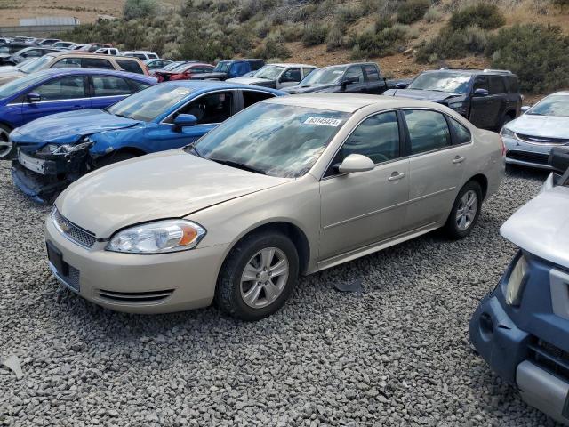 2G1WF5E33C1301615 - 2012 CHEVROLET IMPALA LS BEIGE photo 1