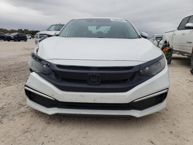 19XFC2F67KE041518 - 2019 HONDA CIVIC LX WHITE photo 5