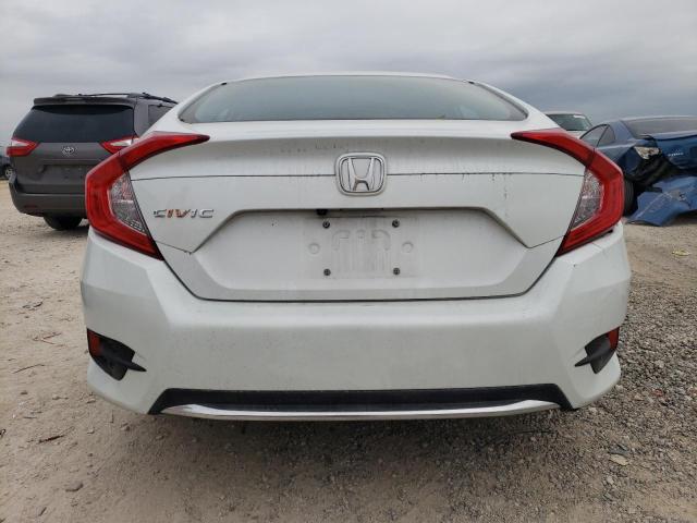 19XFC2F67KE041518 - 2019 HONDA CIVIC LX WHITE photo 6