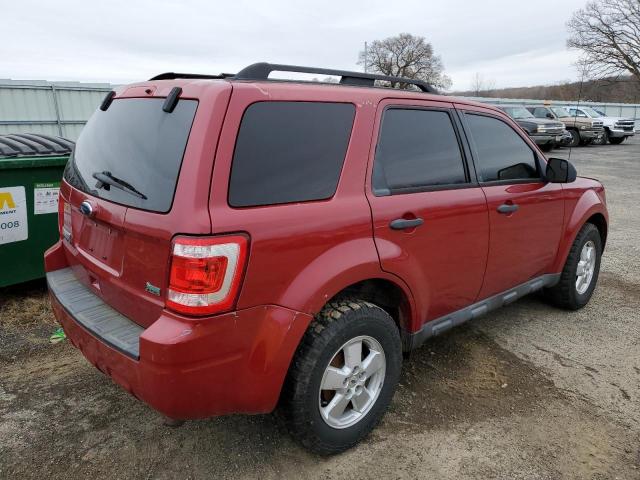 1FMCU9DG9AKB88497 - 2010 FORD ESCAPE XLT RED photo 3