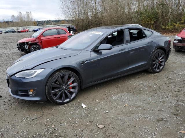 5YJSA1E48HF216716 - 2017 TESLA MODEL S CHARCOAL photo 1