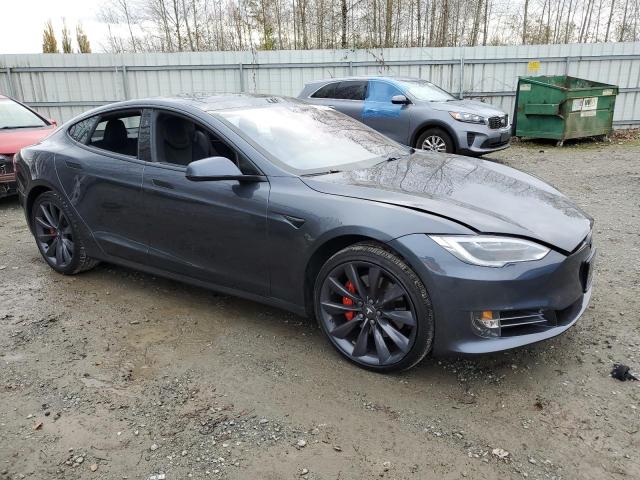 5YJSA1E48HF216716 - 2017 TESLA MODEL S CHARCOAL photo 4