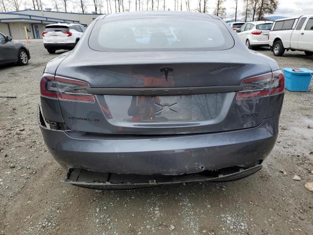 5YJSA1E48HF216716 - 2017 TESLA MODEL S CHARCOAL photo 6