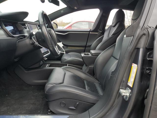 5YJSA1E48HF216716 - 2017 TESLA MODEL S CHARCOAL photo 7
