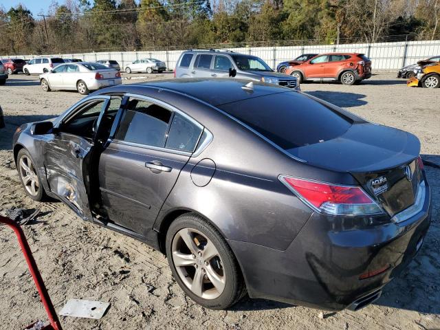 19UUA8F72DA014386 - 2013 ACURA TL ADVANCE GRAY photo 2