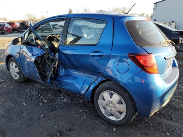 VNKKTUD38HA075313 - 2017 TOYOTA YARIS L BLUE photo 2