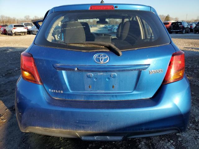 VNKKTUD38HA075313 - 2017 TOYOTA YARIS L BLUE photo 6