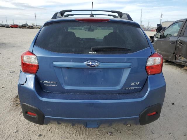 JF2GPAMC6F8325123 - 2015 SUBARU XV CROSSTR 2.0 LIMITED BLUE photo 6