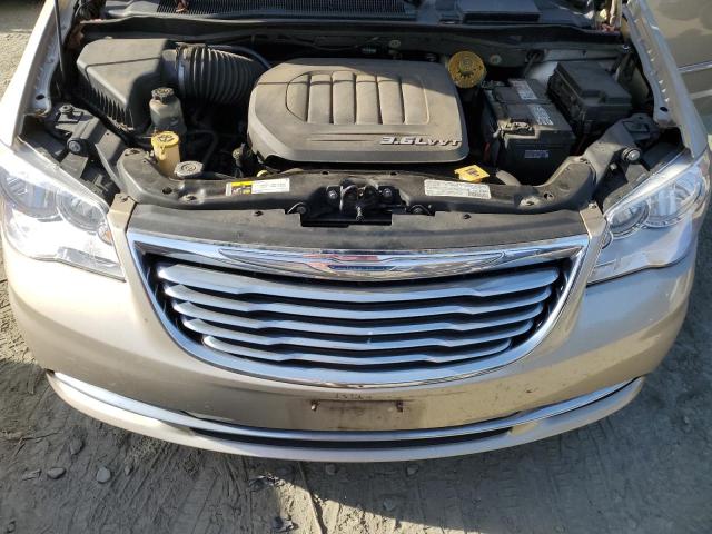 2C4RC1CG0ER138812 - 2014 CHRYSLER TOWN & COU TOURING L BEIGE photo 12