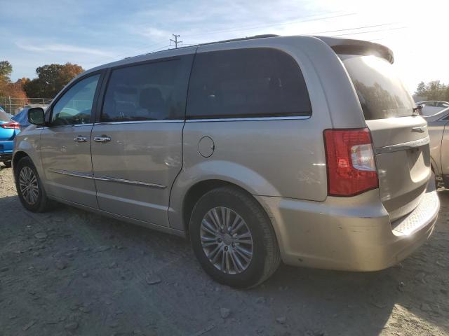 2C4RC1CG0ER138812 - 2014 CHRYSLER TOWN & COU TOURING L BEIGE photo 2