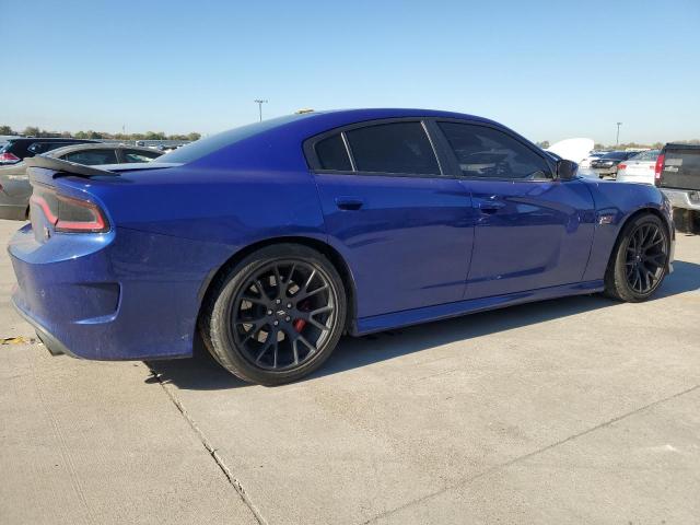 2C3CDXGJ8KH530468 - 2019 DODGE CHARGER SCAT PACK BLUE photo 3