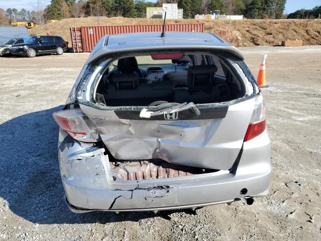 JHMGE8H31CC028839 - 2012 HONDA FIT SILVER photo 6