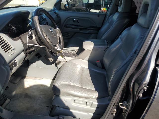 5FNYF18615B007306 - 2005 HONDA PILOT EXL GRAY photo 7