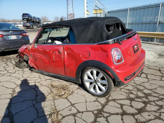 WMWZP3C54CT296751 - 2012 MINI COOPER S RED photo 2