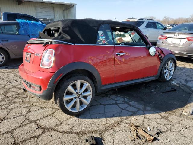 WMWZP3C54CT296751 - 2012 MINI COOPER S RED photo 3