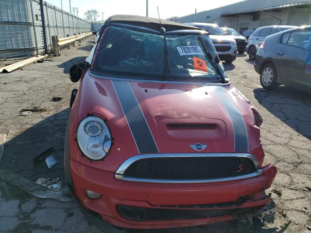 WMWZP3C54CT296751 - 2012 MINI COOPER S RED photo 5