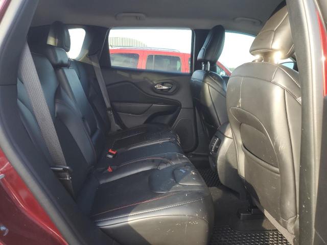 1C4PJMBX1MD182383 - 2021 JEEP CHEROKEE TRAILHAWK MAROON photo 10