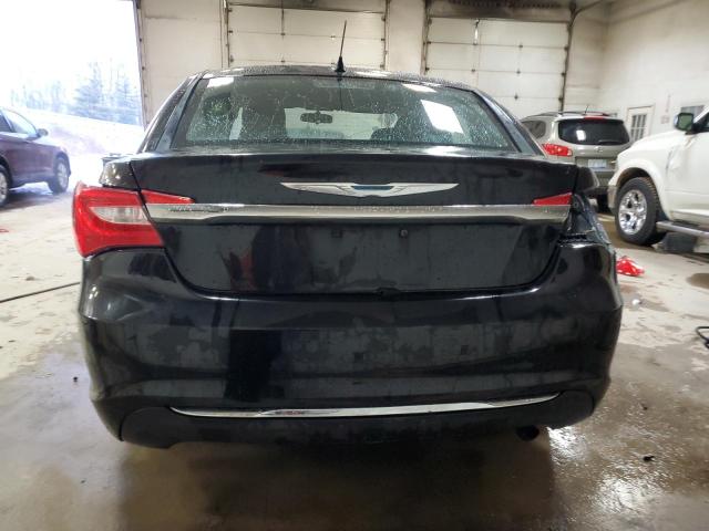 1C3CCBAB7CN113715 - 2012 CHRYSLER 200 LX BLACK photo 6