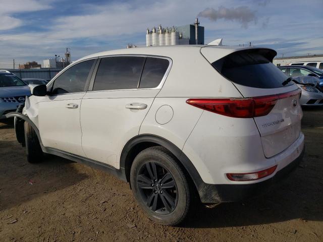 KNDPM3AC4H7068513 - 2017 KIA SPORTAGE LX WHITE photo 2