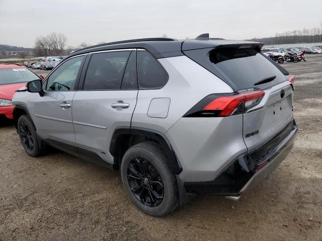 2T3E6RFV2NW031264 - 2022 TOYOTA RAV4 XSE GRAY photo 2