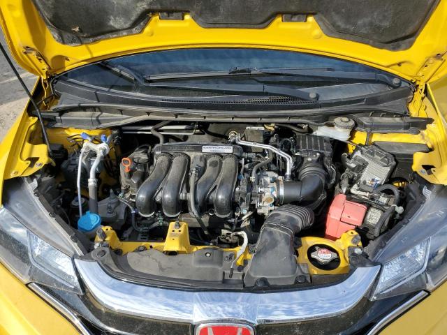 3HGGK5G62JM704619 - 2018 HONDA FIT SPORT YELLOW photo 11