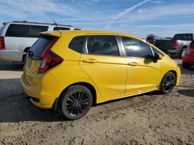 3HGGK5G62JM704619 - 2018 HONDA FIT SPORT YELLOW photo 3