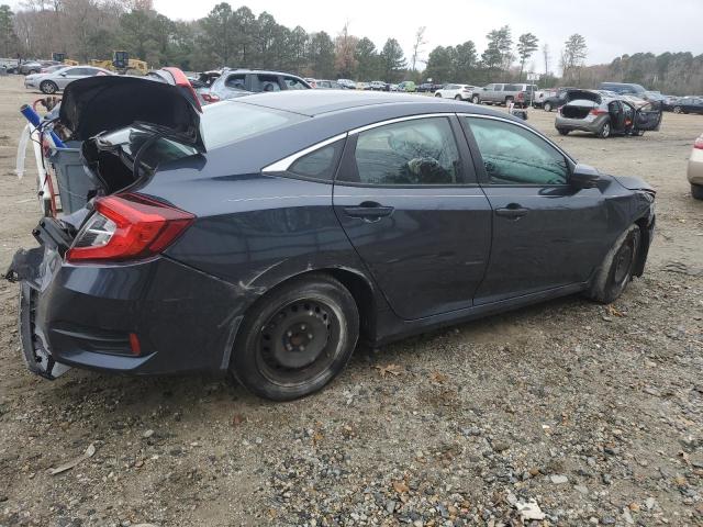 2HGFC2F64MH520746 - 2021 HONDA CIVIC LX BLUE photo 3