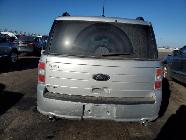 2FMGK5B86FBA15954 - 2015 FORD FLEX SE SILVER photo 6