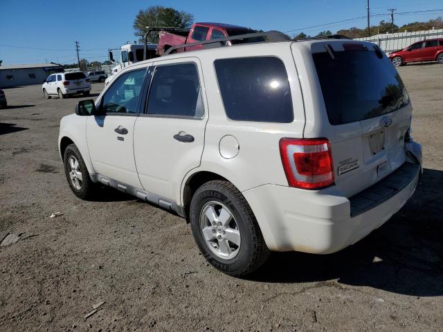 1FMCU0DG1AKC99878 - 2010 FORD ESCAPE XLT WHITE photo 2