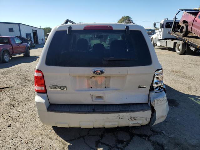 1FMCU0DG1AKC99878 - 2010 FORD ESCAPE XLT WHITE photo 6