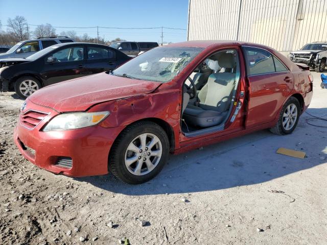 4T4BF3EKXBR194679 - 2011 TOYOTA CAMRY BASE RED photo 1