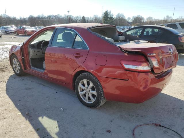 4T4BF3EKXBR194679 - 2011 TOYOTA CAMRY BASE RED photo 2