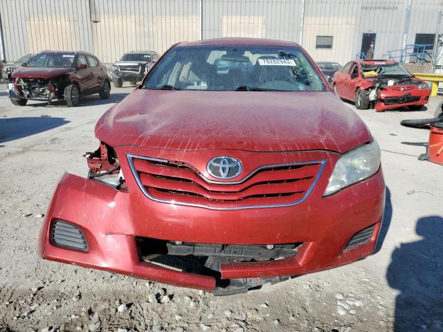 4T4BF3EKXBR194679 - 2011 TOYOTA CAMRY BASE RED photo 5