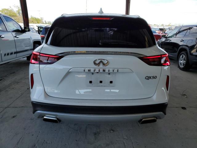 3PCAJ5BA7MF126397 - 2021 INFINITI QX50 LUXE WHITE photo 6