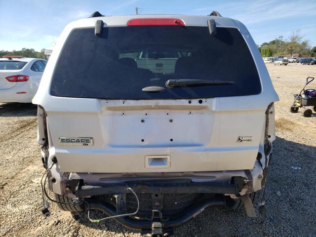 1FMCU0DGXBKB13983 - 2011 FORD ESCAPE XLT SILVER photo 6