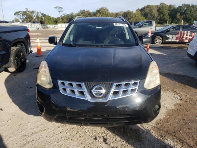 JN8AS5MT7BW182624 - 2011 NISSAN ROGUE S BLACK photo 5