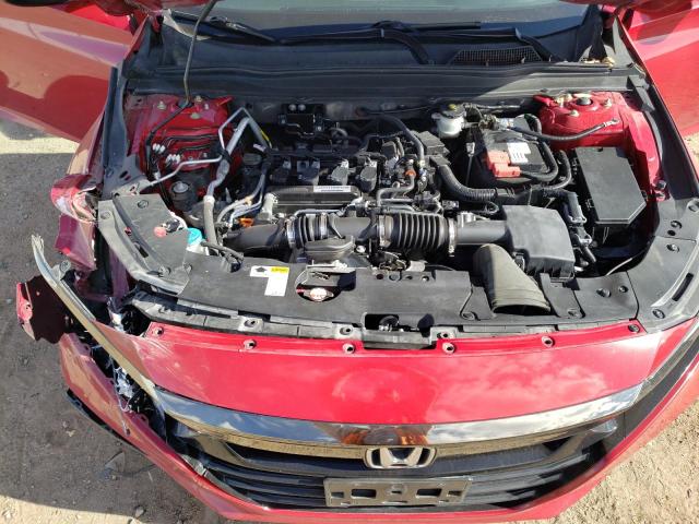 1HGCV1F30JA065627 - 2018 HONDA ACCORD SPORT RED photo 11