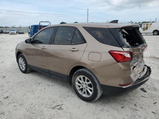 2GNAXHEV2J6160089 - 2018 CHEVROLET EQUINOX LS TAN photo 2