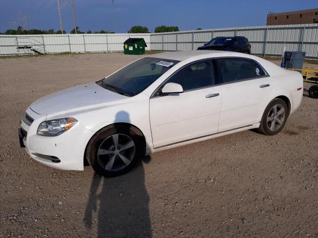 1G1ZC5EU0CF381656 - 2012 CHEVROLET MALIBU 1LT WHITE photo 1