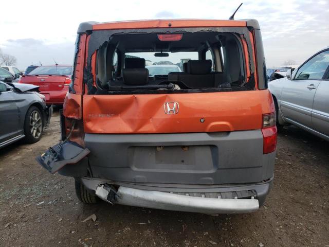 5J6YH28534L016375 - 2004 HONDA ELEMENT EX BURGUNDY photo 6