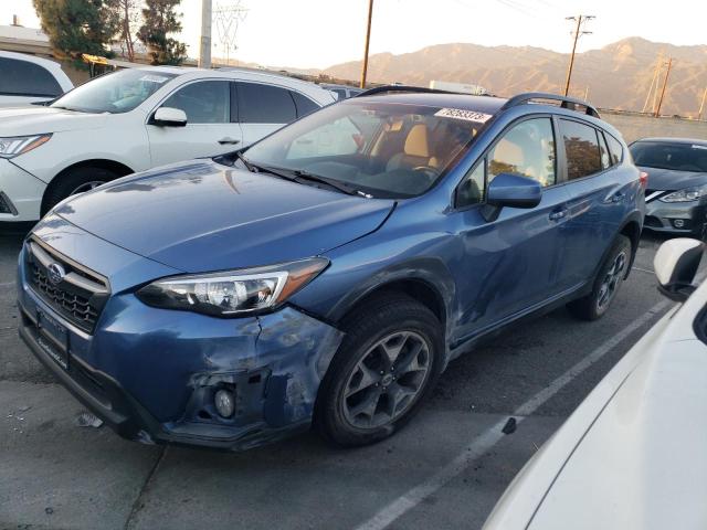 JF2GTADC8JH333017 - 2018 SUBARU CROSSTREK PREMIUM BLUE photo 1