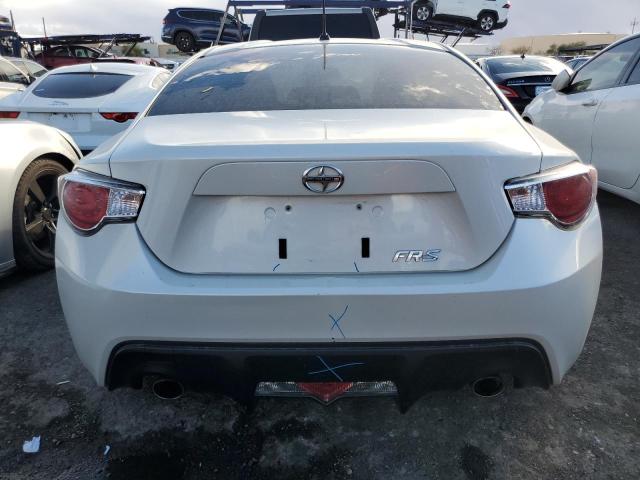 JF1ZNAA1XD2708939 - 2013 TOYOTA SCION FR-S WHITE photo 6