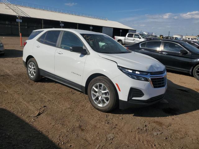 3GNAXHEV7NS163688 - 2022 CHEVROLET EQUINOX LS WHITE photo 4